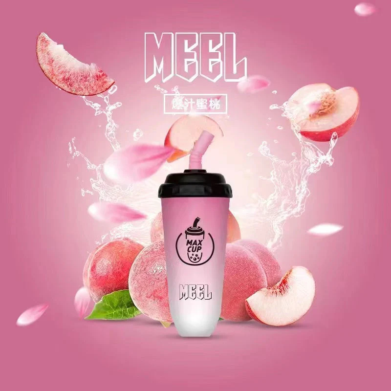 MEEL 萌趣奶茶杯 6000口 以街頭時尚語彙 演繹深沉尊貴的呼吸層次 15ml 霸王級儲油配置 搭載高性能霧化芯 台灣現貨:圖片 2
